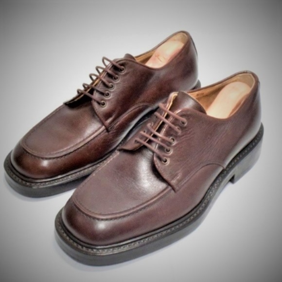 J. Crew Other - J.Crew Men's Dark Brown Leather Derby Size 8 M